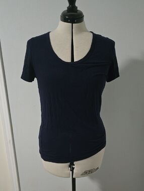 a new day Navy Scoop Neck Short Sleeve Tee